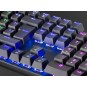 Teclado Mecanico Mars Gaming Mk422 En Italiano Black Switch Marron Pr De 100hz Anti-ghosting Avanzado Iluminacion Rgb