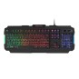 Teclado Mars Gaming Mrk0 En Frances Compacto Y Ligero Anti-ghosting Logitud Cable 3m Usb
