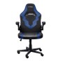 Silla Gamer Trust Gxt 703 Negra/azul 25129 Elevador De Gas Clase 4 Reposabrazos Abatibles Bloqueo De Inclinacion Max. 140kg