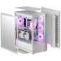 Caja E-atx Torre Gaming Mars Gaming Mc-ult Xxl White Frontal Y Lateral De Cristal Templado Sin Fuente De Alimentacion