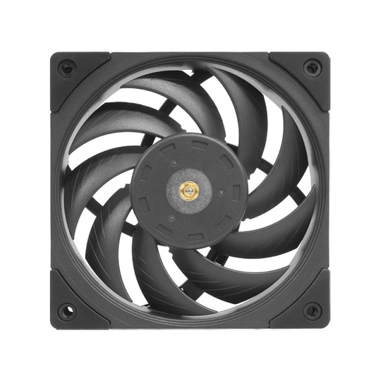 Ventilador Interno Mars Gaming Mfnc Black 12x12cm Rodamiento Fdb De Cobre Hiperbalanceado Ultrasilencioso Conexion Pwm