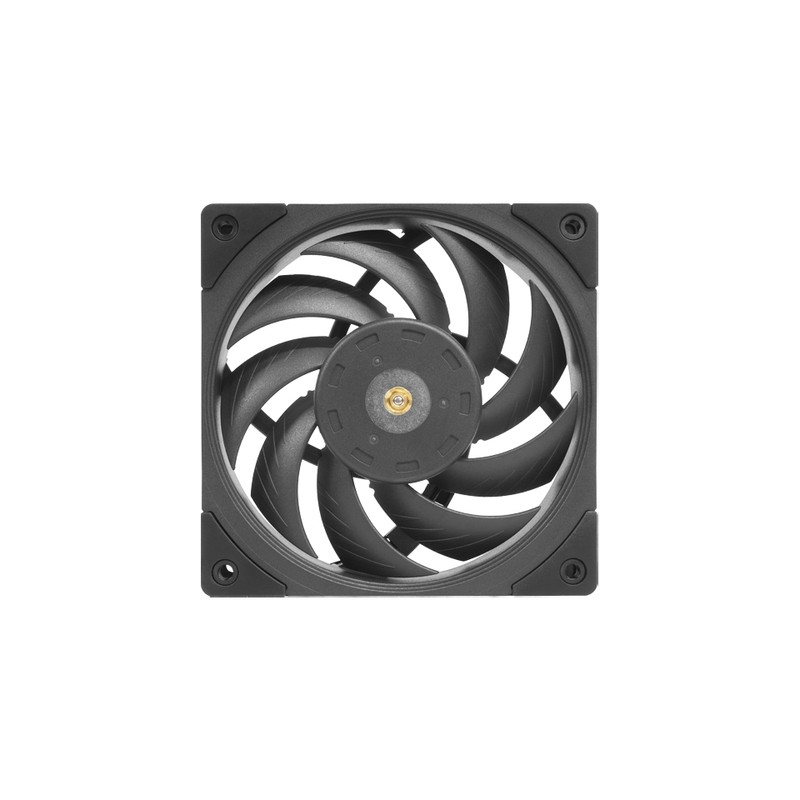 Ventilador Interno Mars Gaming Mfnc Black 12x12cm Rodamiento Fdb De Cobre Hiperbalanceado Ultrasilencioso Conexion Pwm