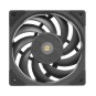 Ventilador Interno Mars Gaming Mfnc Black 12x12cm Rodamiento Fdb De Cobre Hiperbalanceado Ultrasilencioso Conexion Pwm