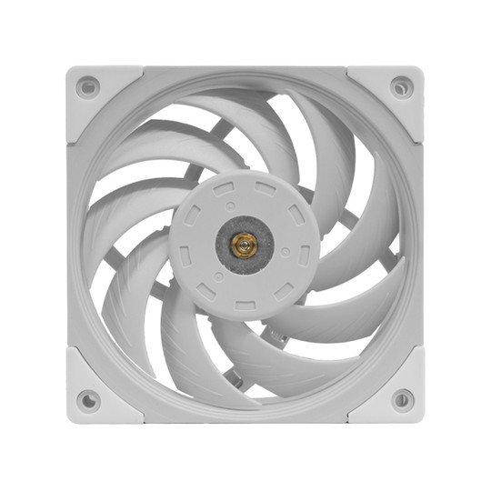 Ventilador Interno Mars Gaming Mfnc Blanco 12x12cm Rodamiento Fdb De Cobre Hiperbalanceado Ultrasilencioso Conexion Pwm