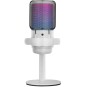 Micrófono De Estudio Profesional Mars Gaming Mmicsew Blanco Adc 196khz 24 Bits Usb-a/usb-c Iluminaci
