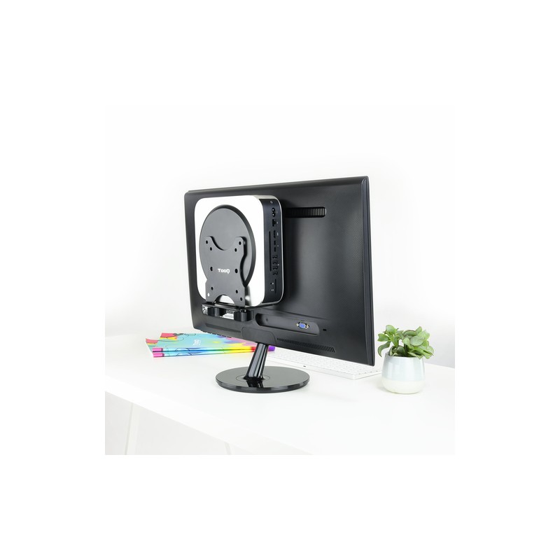 SOPORTE VESA MINI PC TOOQ TCCH0007-B NEGRO 50X50 75X75 100X100