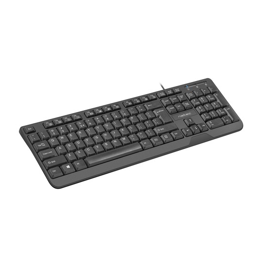 TECLADO NATEC TROUT SLIM NEGRO