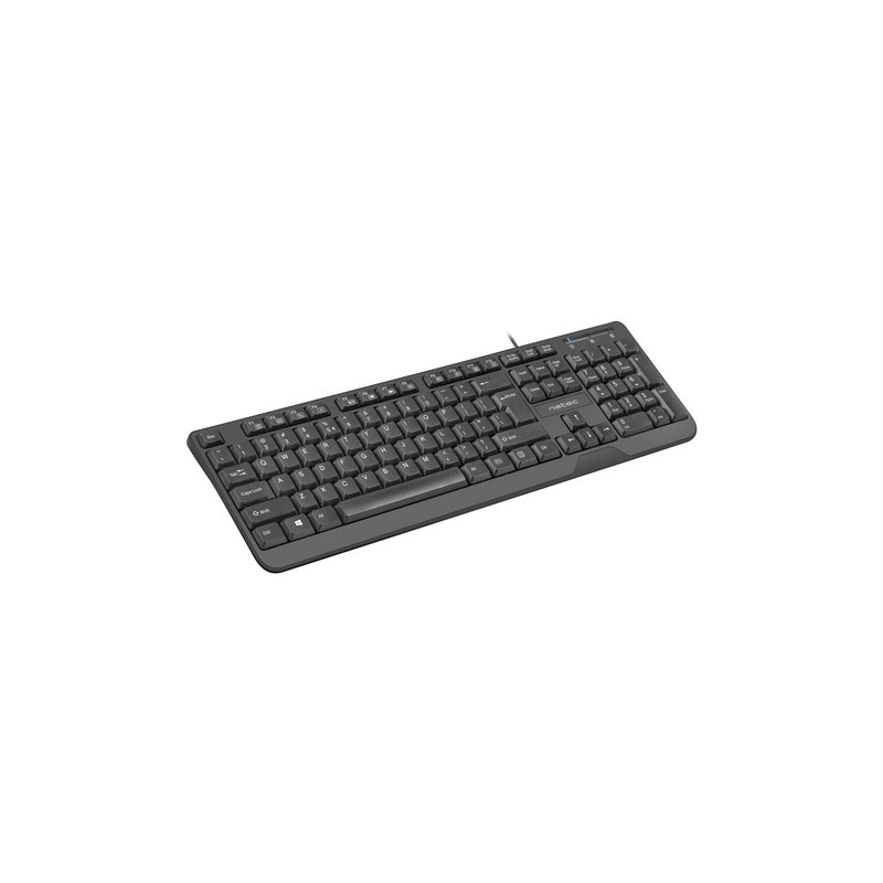 TECLADO NATEC TROUT SLIM NEGRO