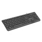 TECLADO NATEC TROUT SLIM NEGRO