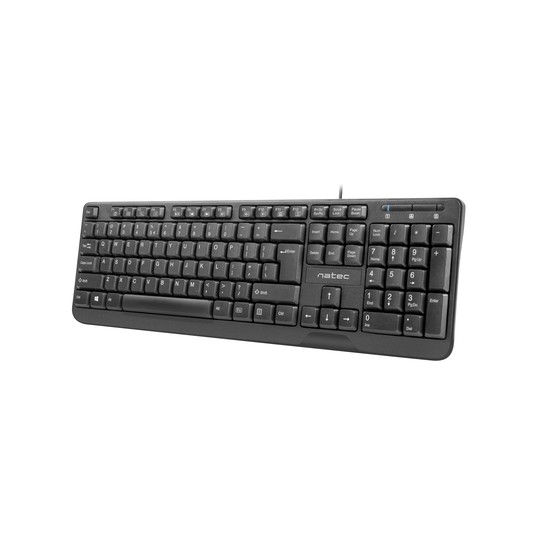 TECLADO NATEC TROUT SLIM NEGRO