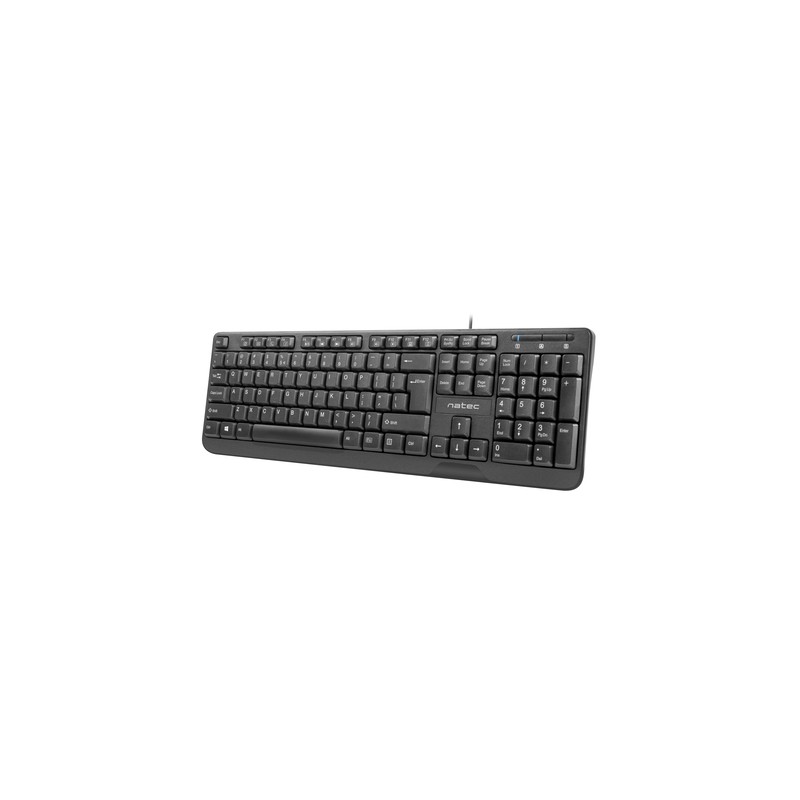 TECLADO NATEC TROUT SLIM NEGRO