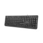 TECLADO NATEC TROUT SLIM NEGRO