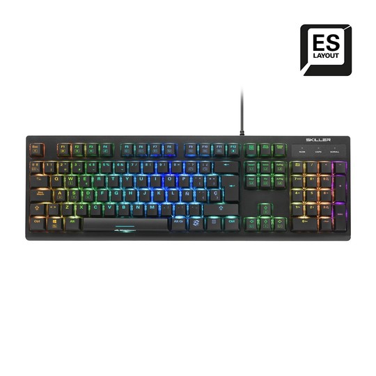 TECLADO GAMING SHARKOON SHARK SKILLER SGK30 BLUE