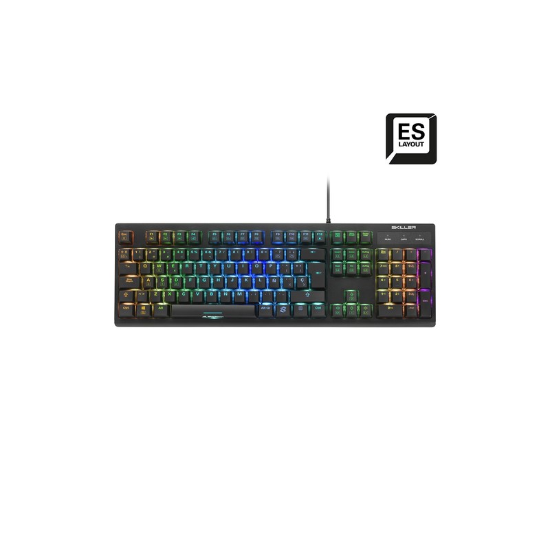 TECLADO GAMING SHARKOON SHARK SKILLER SGK30 BLUE