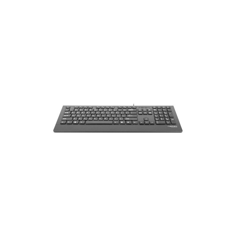 TECLADO NATEC BARRACUDA SLIM NEGRO