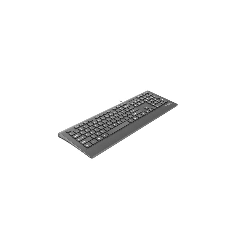 TECLADO NATEC BARRACUDA SLIM NEGRO