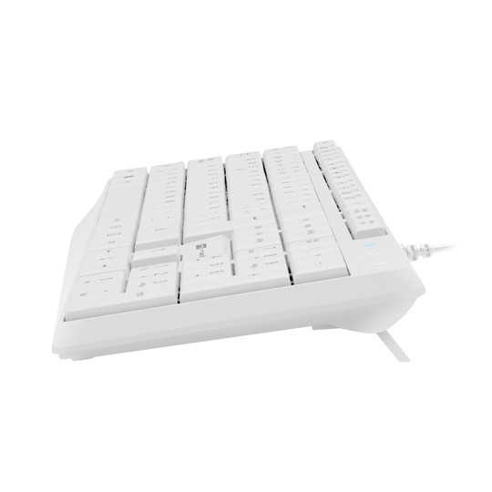 TECLADO NATEC NAUTILUS SLIM LAYOUT 106 TECLAS BLANCO
