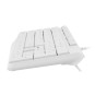 TECLADO NATEC NAUTILUS SLIM LAYOUT 106 TECLAS BLANCO