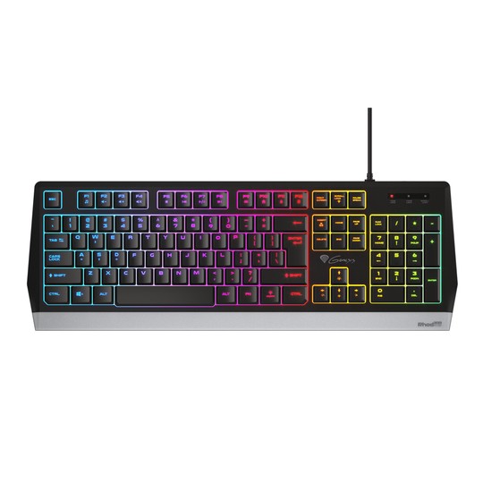 TECLADO GAMING GENESIS RHOD 300 RGB RETROILUMINADO