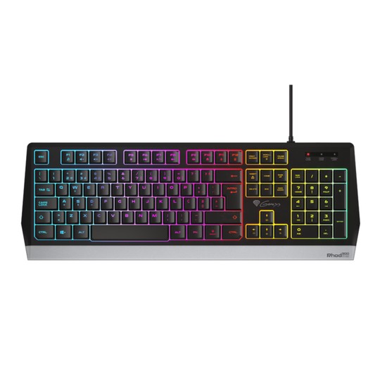 TECLADO GAMING GENESIS RHOD 300 RGB RETROILUMINADO LAYOUT PORTUGUES