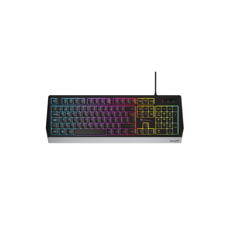 TECLADO GAMING GENESIS RHOD 300 RGB RETROILUMINADO LAYOUT PORTUGUES