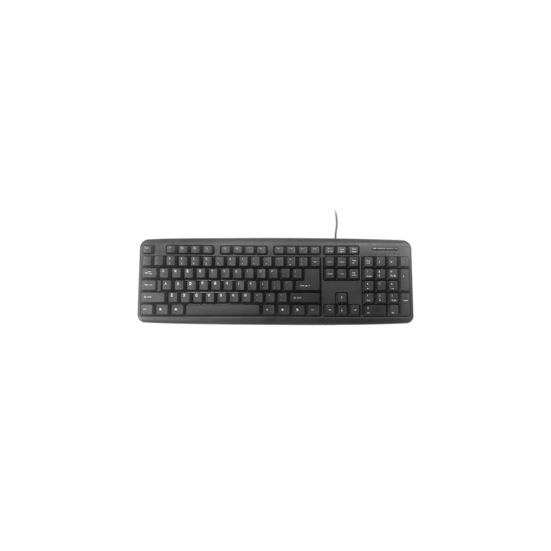 TECLADO GEMBIRD USB NEGRO DISEÑO EEUU