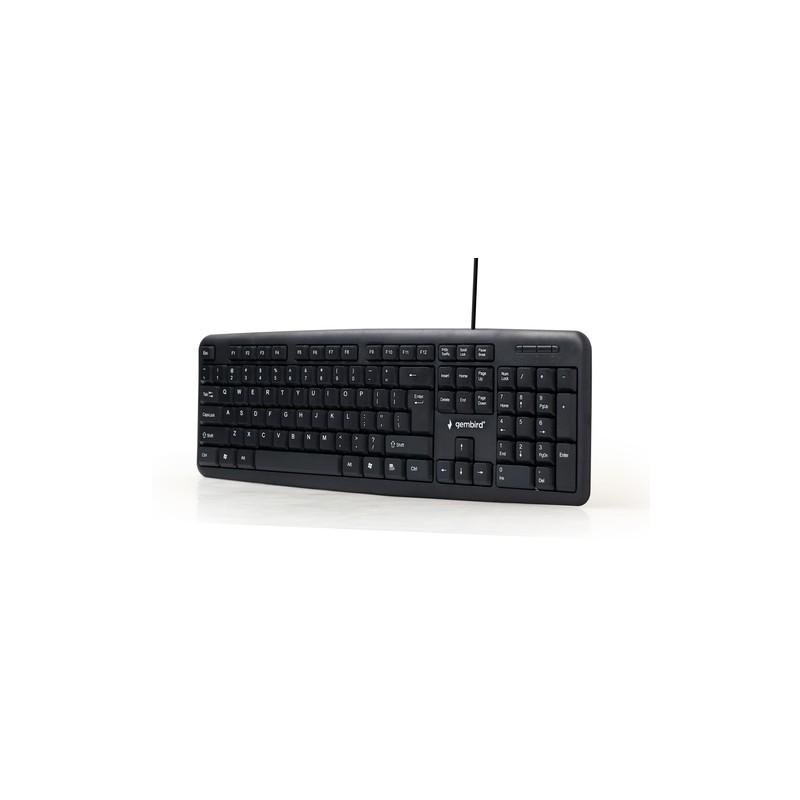 TECLADO GEMBIRD USB NEGRO DISEÑO EEUU