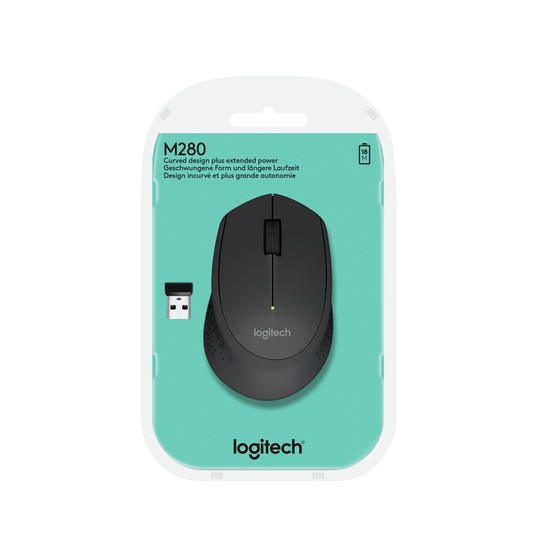 RATON LOGITECH M280 INALAMBRICO NEGRO