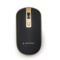 RATON GEMBIRD WIRELESS OPTICAL BLACK GOLD