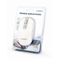 RATON GEMBIRD WIRELESS OPTICAL WHITE SILVER