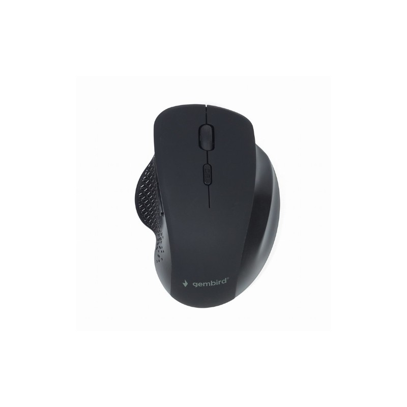 RATON GEMBIRD 6 BOTONES WIRELESS OPTICAL NEGRO