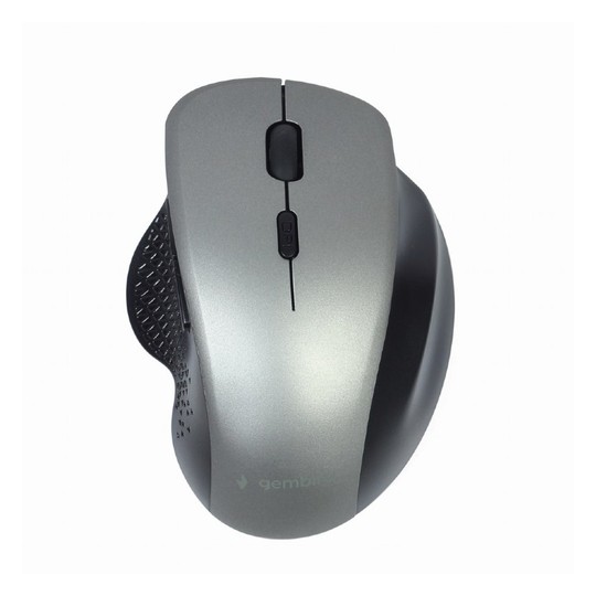 RATON GEMBIRD 6 BOTONES WIRELESS OPTICAL NEGRO SPACE GREY