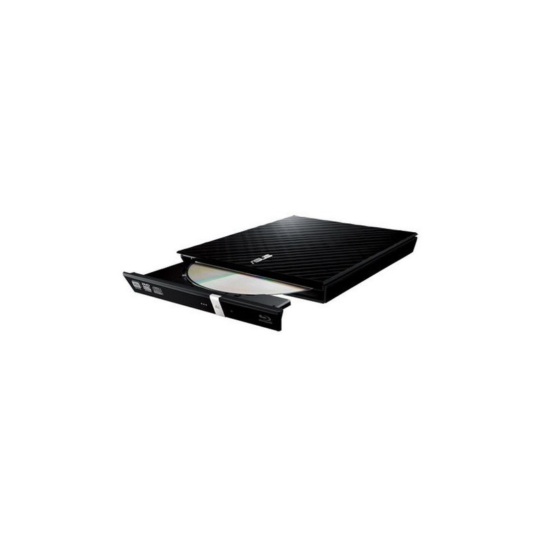 LECTOR GRABADOR CD DVD SLIM ASUS SDRW-08D2S-U EXTERNO NEGRO