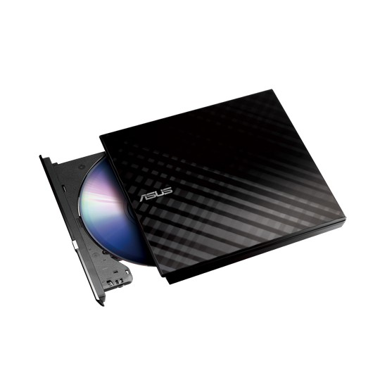 LECTOR GRABADOR CD DVD SLIM ASUS SDRW-08D2S-U EXTERNO NEGRO