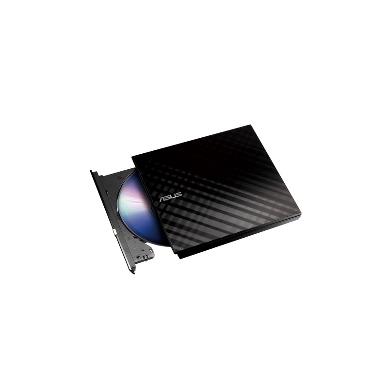 LECTOR GRABADOR CD DVD SLIM ASUS SDRW-08D2S-U EXTERNO NEGRO