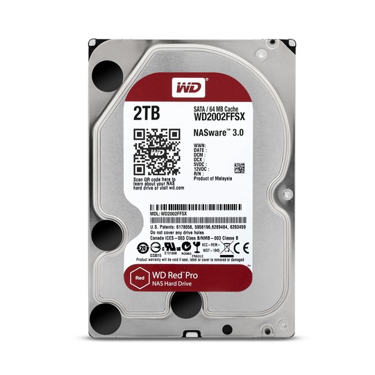 DISCO WD RED PRO 2TB SATA3 64MB