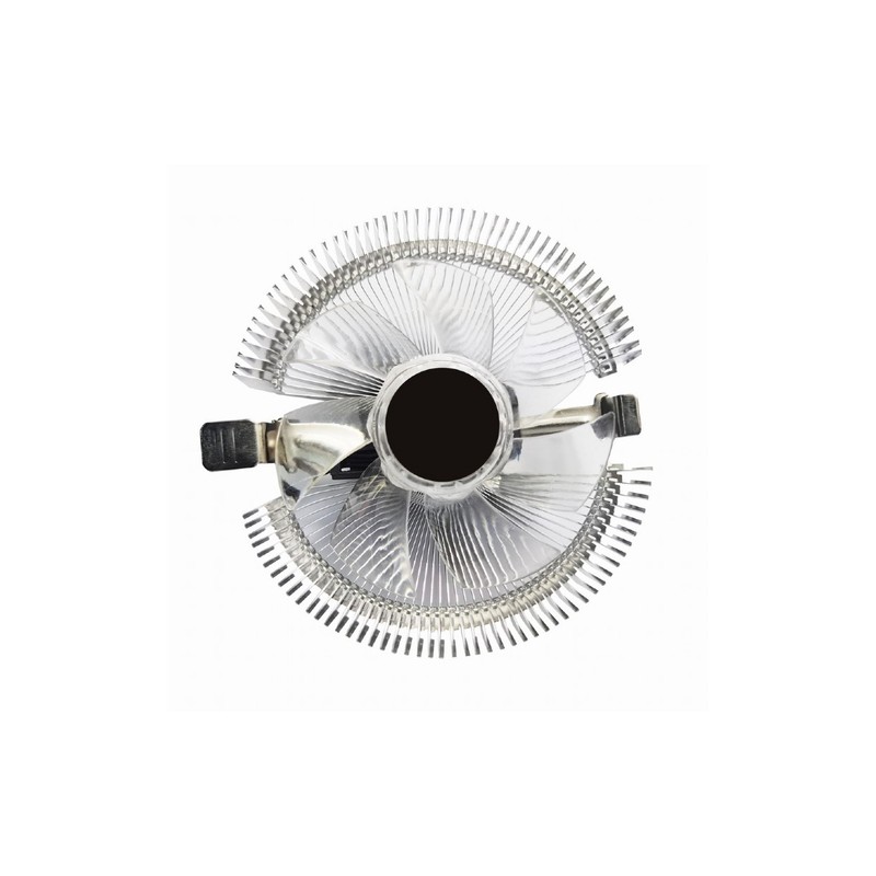 VENTILADOR DE REFRIGERACION GEMBIRD   DE CPU 9 CM 55 W LED AZUL 4 PIN