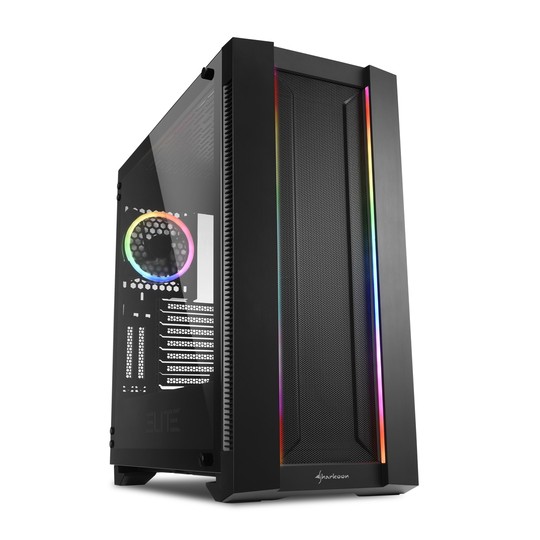 CAJA SHARKOON ELITE SHARK CA200M ATX 2XUSB3.0 SIN FUENTE