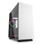 CAJA SHARKOON PURE STEEL ATX 2XUSB3.0 RGB SIN FUENTE BLANCO