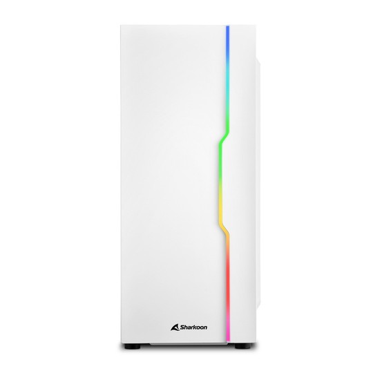 CAJA SHARKOON RGB SLIDER ATX 2XUSB3.0 2XUSB2.0 SIN FUENTE BLANCO
