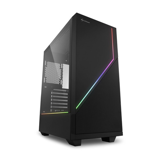 CAJA SHARKOON RGB FLOW ATX 2XUSB3.0 SIN FUENTE