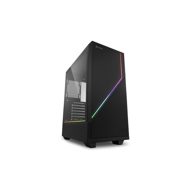 CAJA SHARKOON RGB FLOW ATX 2XUSB3.0 SIN FUENTE