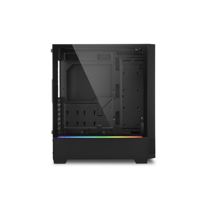 CAJA SHARKOON RGB FLOW ATX 2XUSB3.0 SIN FUENTE