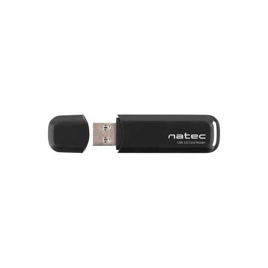 LECTOR DE TARJETAS NATEC USB 3.0 SCARAB 2 SD/MICRO SD NEGRO