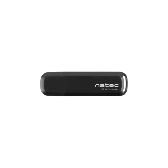 LECTOR DE TARJETAS NATEC USB 3.0 SCARAB 2 SD/MICRO SD NEGRO