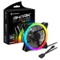 VENTILADOR CAJA SHARKOON SHARK BLADES FAN 120X120X 25,5 MM RGB LED