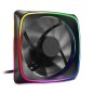 VENTILADOR CAJA SHARKOON SHARK LIGHTS FAN 120X120X 25 MM RGB LED