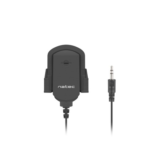 MICROFONO NATEC FOX OMNIDIRECCIONAL NEGRO