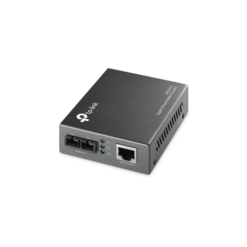CONVERSOR MEDIOS TP LINK MC210CS SINGLE MODE SC/UPC - RJ45 GIGA 15KM