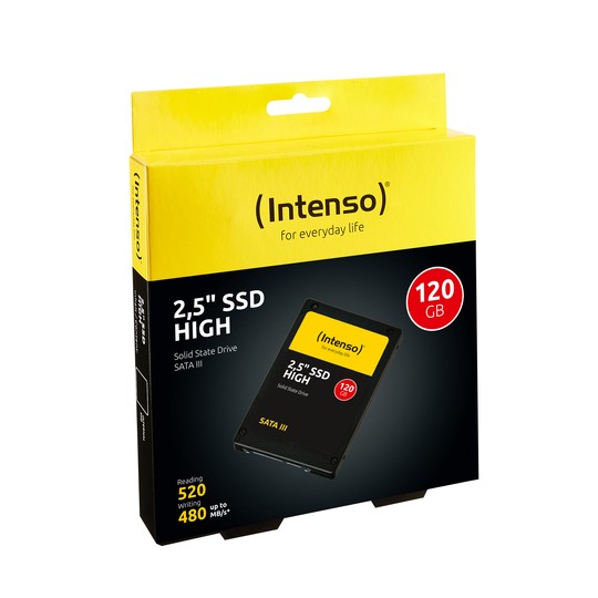 SSD INTENSO HIGH PERFORMANCE 120GB SATA3 TLC